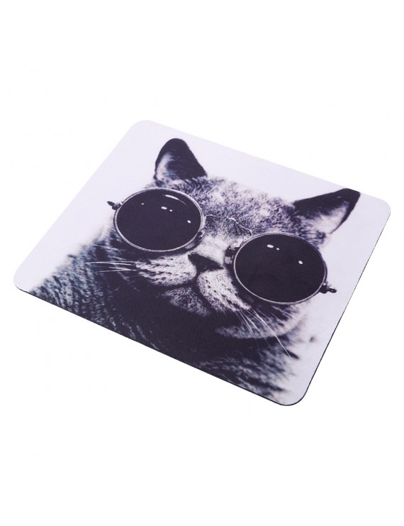 Sunglasses Cat Kitten Lovely Computer Mouse Pad Mat PC Mice