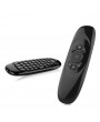 C120 Gyroscope 2.4G Air Mouse Rechargeable Wireless Keyboard Remote Control for Android TV Box Computer English Version