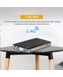4K Smart DLP Mini Projector Android WiFi Bluetooth 1080P 8G Home Theater HDMI