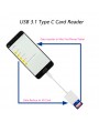 USB 3.1 Type C Card Reader USB-C to SD OTG Memory Card Reader Adapter For Mac Pro Phone Tablet