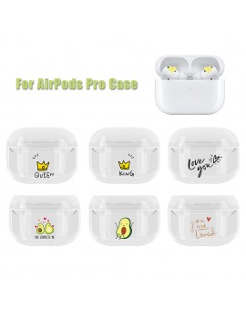 Transparent Case For AirPods Pro Case Hard PC Cover Bluetooth Earphone Protective Earphone Cover for AirPods 2019 Accessories