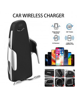 10W Wireless Car Charger Automatic Clamping Wireless Car Charger Fast Charging Mount For iPhone Samsung