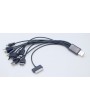 10in1 Universal Muti Charger Adapter USB Data Cable Wire Line for PSP Phone iPod
