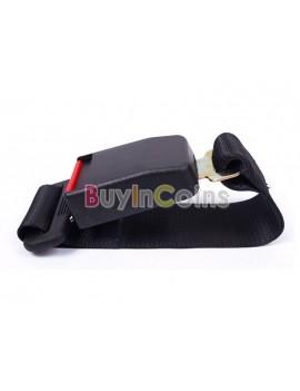Black Car Seat Belt Seatbelt Extender Extension Strap Safety 36cm 14" Longer