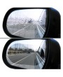 2Pcs Car Rainproof Rear View Mirror Film Anti Fog Coating Waterproof Protective 14.5x10cm