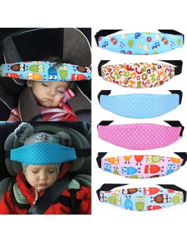 Car Adjustable Safety Seat Sleep Positioner Head Support Pram Stroller Fastening Belt Infants Baby