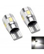 2Pcs T10 501 194 W5W 5630 LED SMD Car HID Canbus Error Free Wedge Light Bulb Lamp