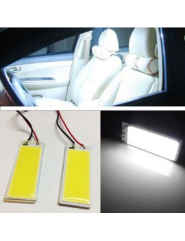 Car Vehicle Interior Light 36-COB LED Panel HID BulbMap Dome Door Light 12V  White