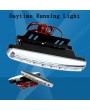 1Pcs 8LED Car Daytime Running Light DRL Daylight 12V DC Head Lamp