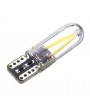 1Pcs T10 194 168 W5W COB LED CANBUS Silica Bright Glass License Light Bulbs