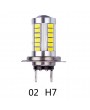 H4/H7/9005/9006 33SMD LED Car Headlight Bulb Daytime Running Light White Motorcycle Fog Lamp