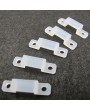 10 pcs 10mm 12mm 14mm 17mm Fixer Silicon Clip For Fix 5050 5630 RGB Single Color LED Strip Light Low Price Fashion