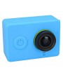 Housing Case Cover + Lens Cap Set for Xiao Yi Sport Camera Blue