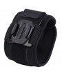 JUSTONE J015 Sports Camera Arm Band Wrist Strap + J-shaped Mount for GoPro Hero 4/3 +/3/2/1/SJ4000 Black