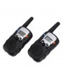 2pcs BELLSOUTH T-388 Handheld 409MHz-410MHz 22-CH Walkie Talkie Interphone Black