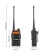 BAOFENG BF-UV5R Dual Band Handheld Transceiver Radio Walkie Talkie