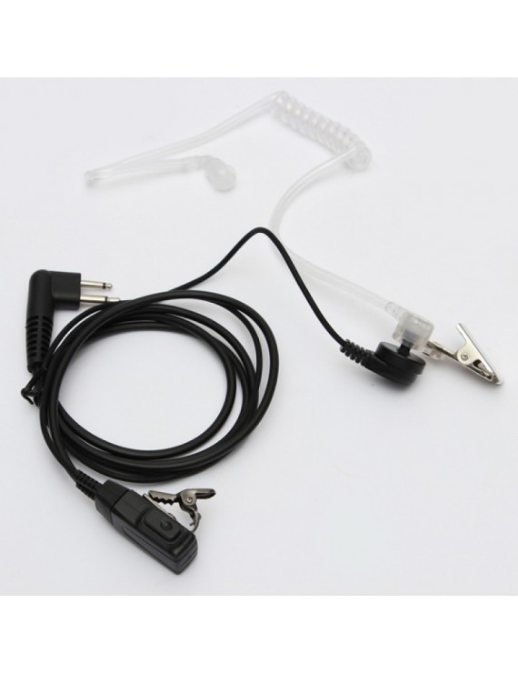 Earpiece Headset Mic PTT 2 Pin for Motorola Radio GP88 VHF/UHF Spirit