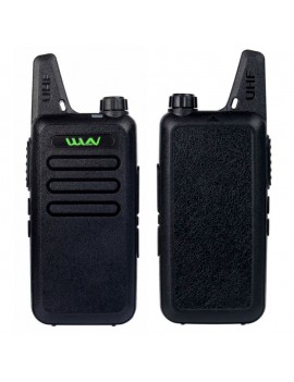 WLN KD-C1 UHF 400-470 MHz Transceiver Two Way  Walkie Talkie - Black