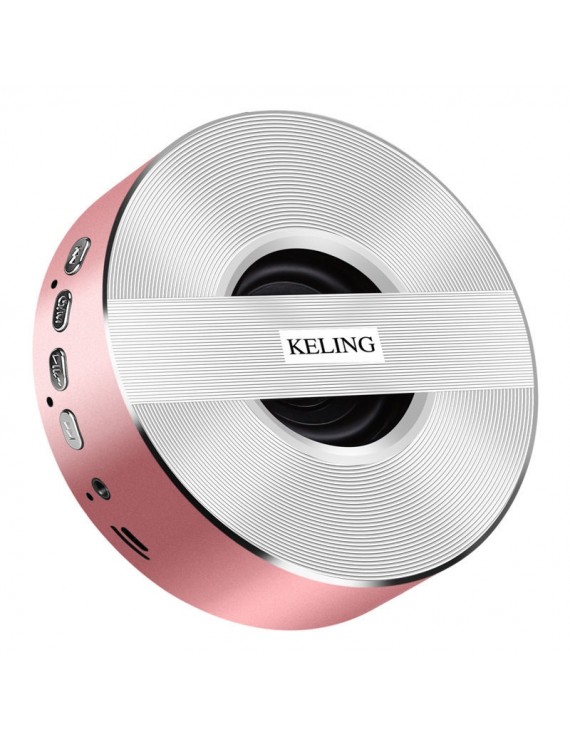 KELING A5 Wireless V4.0 1000mAh Portable Subwoofer - Pink