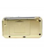 Portable LCD Digita FM Radio USB SD TF Card Mp3 Music Player Golden